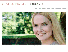 Tablet Screenshot of kristianna-isene.com